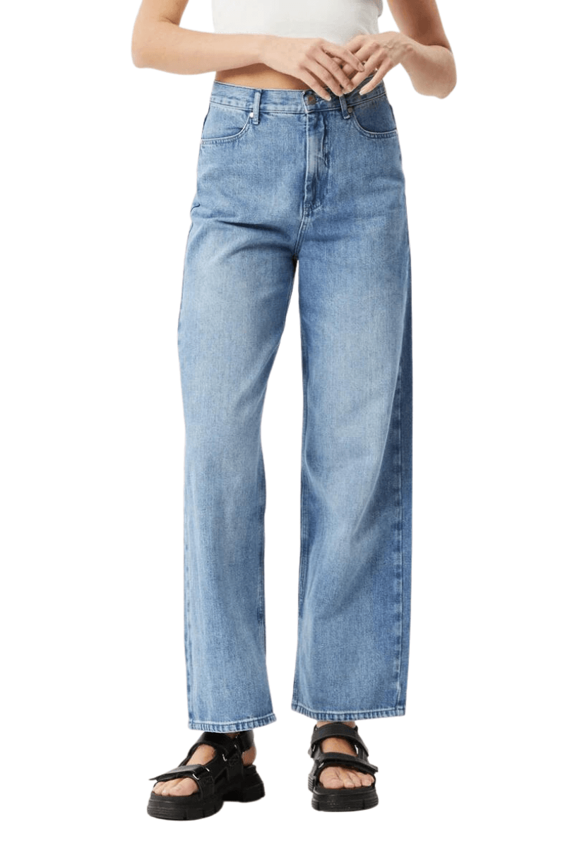 Worn Blue Hemp Denim Baggy Jeans – Dose