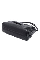 Croco Black Miel Long Shoulder Bag