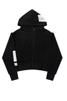 Black Hoodie with Removable Sleeves - Dose