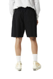 Black Ninety Eights Recycled Baggy Elastic Waist Shorts - Dose