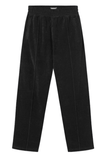 Black Terry Cropped Pants - Dose