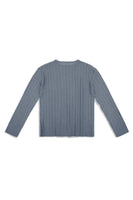 Blue Gray Soft Cron Knit - Dose
