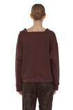 V-Neck Sweater in Brown - Dose