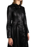 Desire Leather Trench - Dose