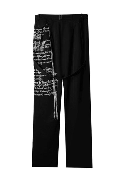 Embroidery Trousers - Dose