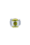Green Constraint Collection Emerald-Cut Double-Ring - Dose