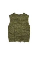 Green Mixed Combo Knit Vest - Dose
