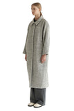 Boucle Long Coat in Grey - Dose