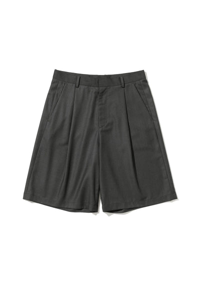 Grey Minimalist Bermuda Pants - Dose