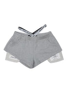 Grey Strapped Shorts - Dose