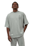 Grey Washing-Instructions Round-Neck T-Shirt - Dose