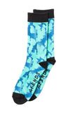 Jade Floral Linger Unisex Organic Socks One Pack - Dose