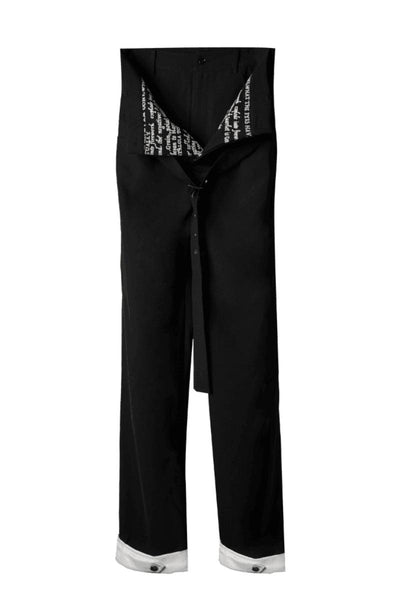 Layered Embroidery Trousers - Dose
