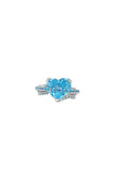 Light Blue Goodtrip Collection Misplaced Heartshaped Ring - Dose