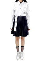 Navy Striped Skirt - Dose