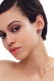 Pink Goodtrip Collection Art Deco Earrings (Pair) - Dose