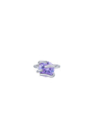 Purple Deconstruction Collection Twisted Prongs Ring - Dose