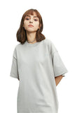 Rissers Oversized Ash Grey T-Shirt - Dose
