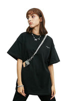 Rissers Oversized Black T-Shirt - Dose