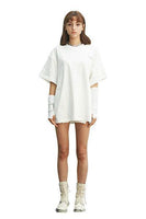 Rissers Oversized White T-Shirt - Dose