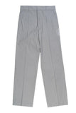 Unisex Ash Grey Loose-Fit Suit Pants - Dose