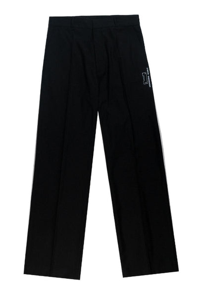 Black Loose-Fit Suit Pants - Dose