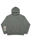 Unisex Green Oversized Hoodie with Adjustable Length - Dose