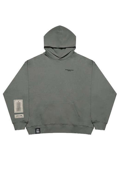 Unisex Green Oversized Hoodie with Adjustable Length – Dose