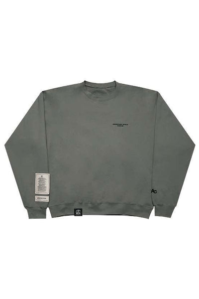 Unisex Green Round-Neck Sweater - Dose