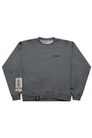 Unisex Grey Round-Neck Sweater - Dose