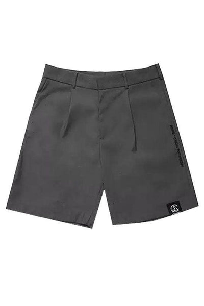 Unisex Grey Suit Shorts - Dose