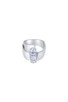 White Gold Constraint Collection Marquise Double-Ring - Dose