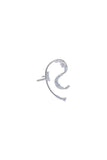 White Gold Spy Collection Ear Cuff Clip Earring (single) - Dose