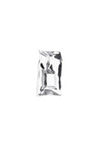 White Gold Vacuum Collection Sealed Package Earrings (Pair) - Dose