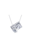 White Gold Vacuum Collection Sealed Package Necklace (Small) - Dose