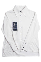 White Long Sleeve Printing Shirt - Dose