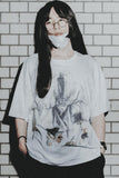White Oil Painting T-Shirt - Dose