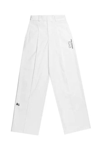 White Oversized Suit Pants - Dose