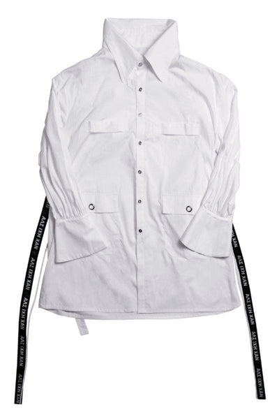 White Ribbon Shirtcoat - Dose