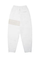 White Unisex Badge Sweatpants - Dose