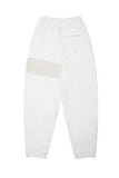 White Unisex Badge Sweatpants - Dose
