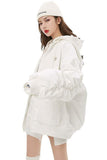 White Unisex Oversized Jacket - Dose