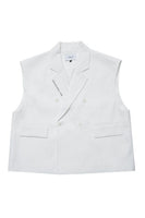White Oversized Vest - Dose