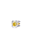 Yellow Constraint Collection Anodized Two-Piece Ring - Dose