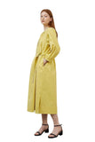 Yellow Relaxed Cotton Dress - Dose
